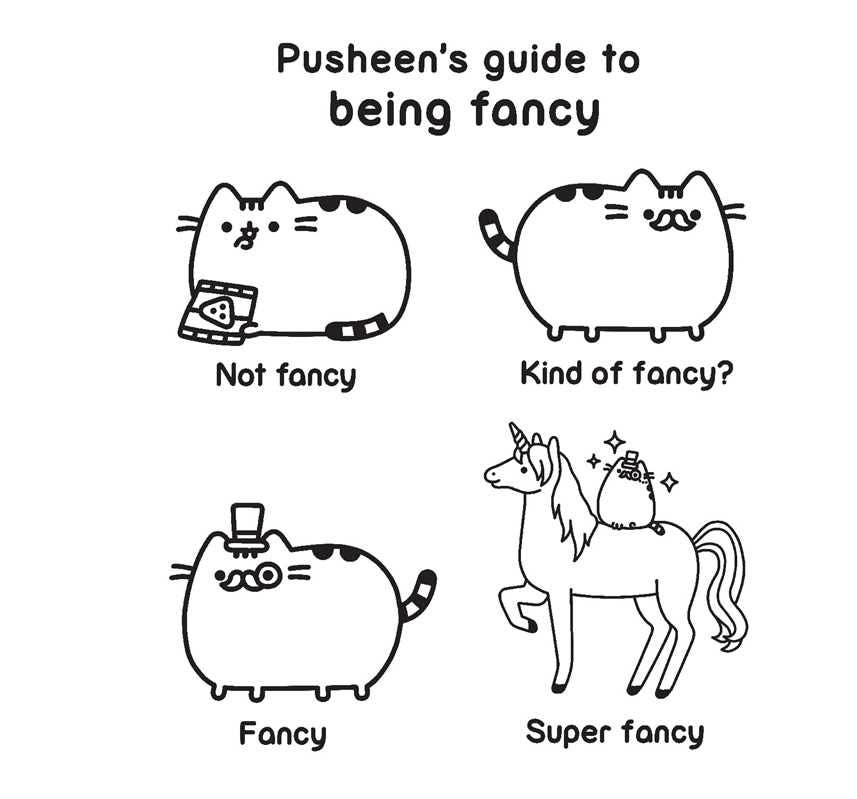 Pusheen Coloring Book by Claire Belton