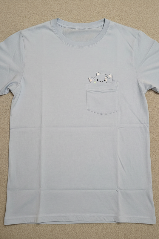 Blue Bongo Pocket Tee Short Sleeve embroidered