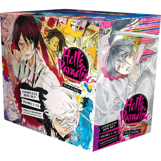 Hell's Paradise: Jigokuraku Complete Box Set by Yuji Kaku: Paperback; 2824 pages / English