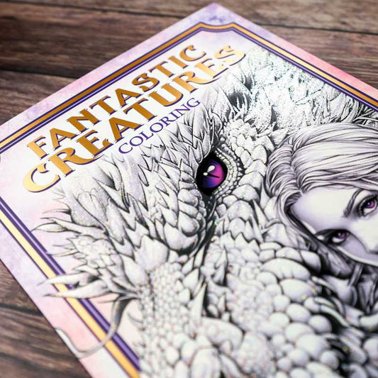 Fantastic Creatures Coloring by Editors of Thunder Bay Press: Paperback; 80 pages / English
