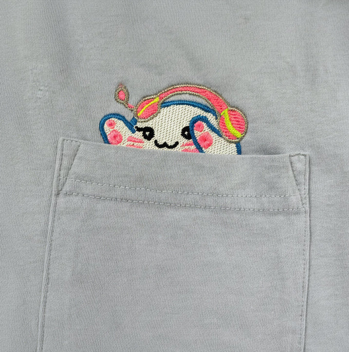 Bongo Kitty Diva Short Sleeve pocket T-Shirt