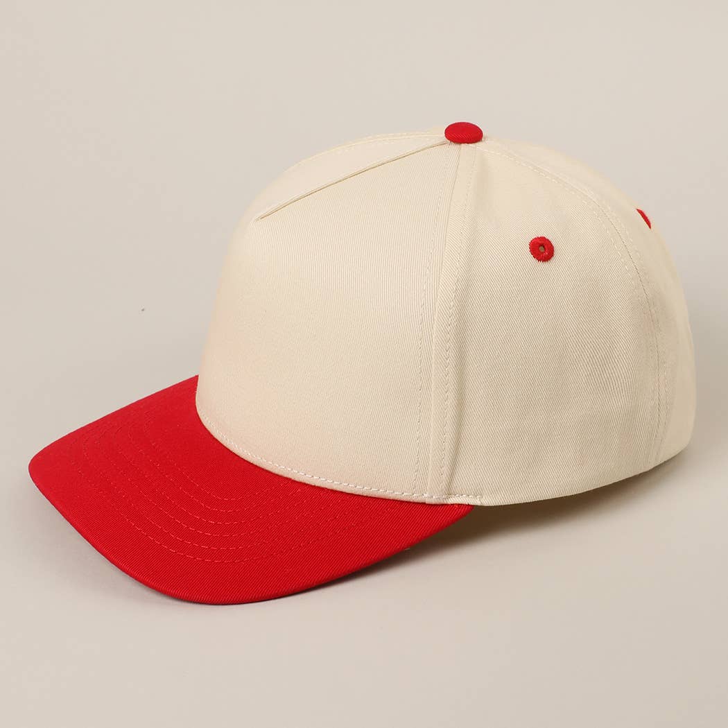 Two-Tone snapback Cap