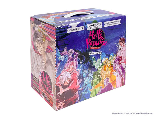 Hell's Paradise: Jigokuraku Complete Box Set by Yuji Kaku: Paperback; 2824 pages / English