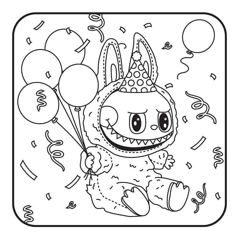 Lafufu Coloring Book: Expanded Edition by Adams Media: Paperback; 112 pages / English