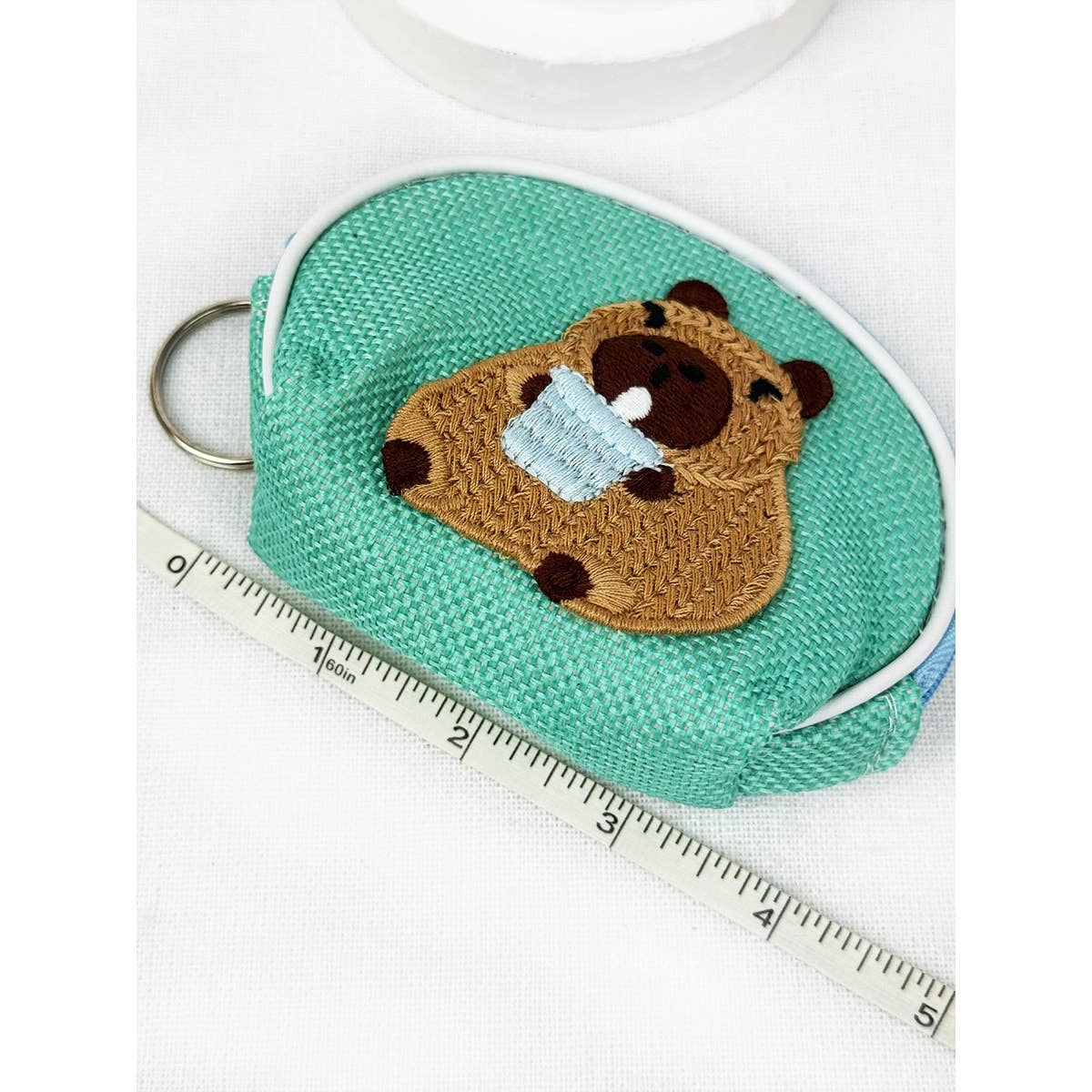 Capybara Coin Pouch with Zipper