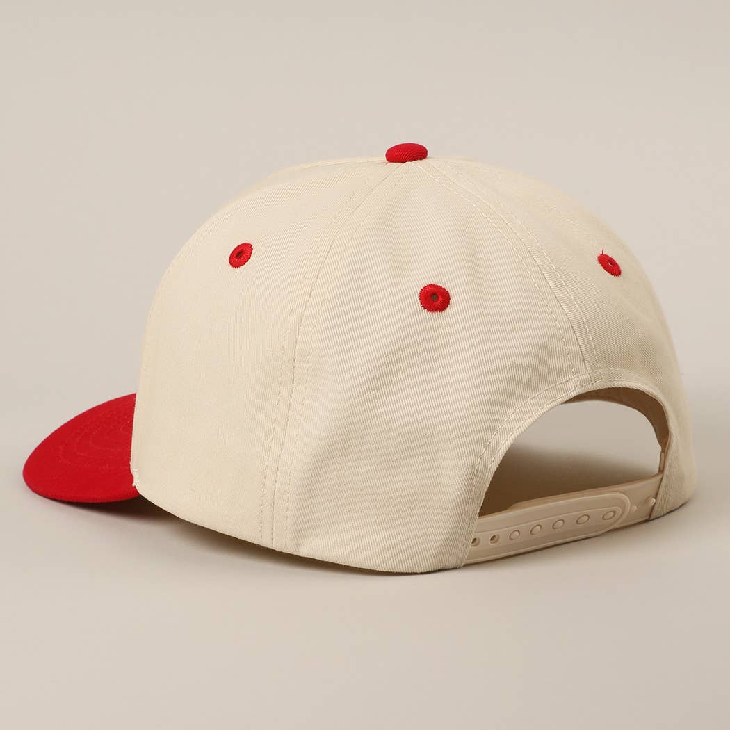 Two-Tone snapback Cap