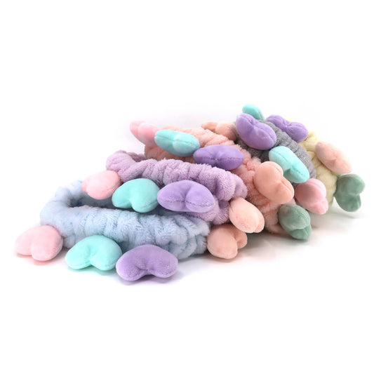 Tiny heart bath & spa head wrap
