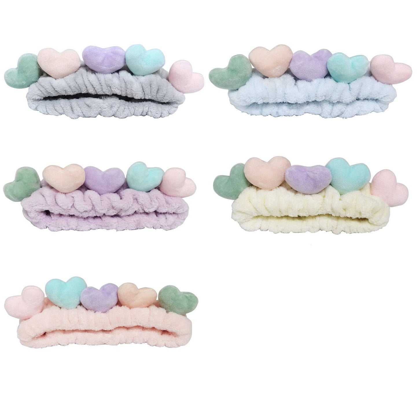 Tiny heart bath & spa head wrap