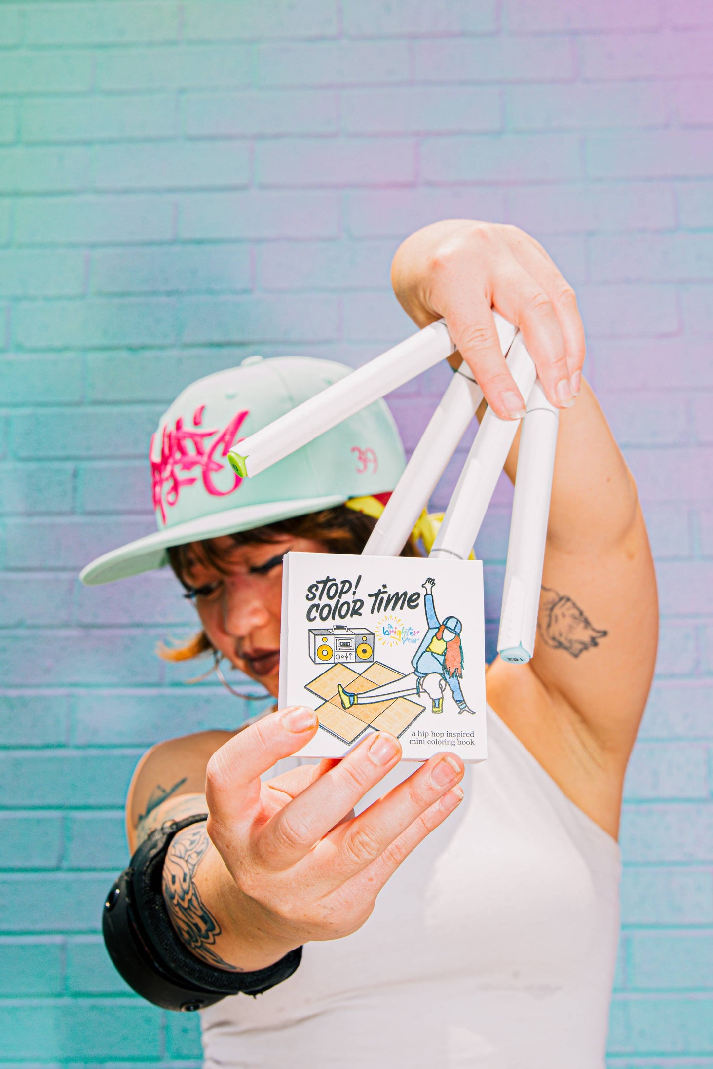 Stop! Color Time Mini Coloring Book