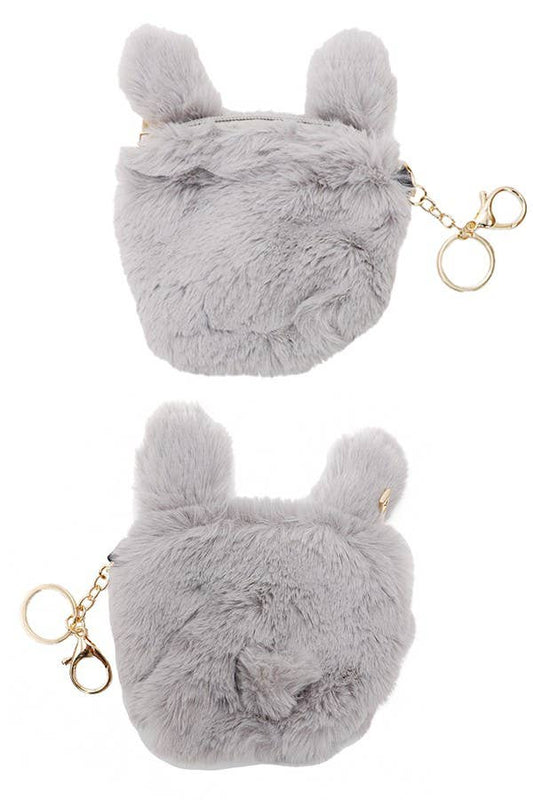 Mini Bunny Coin Pouch Keychain