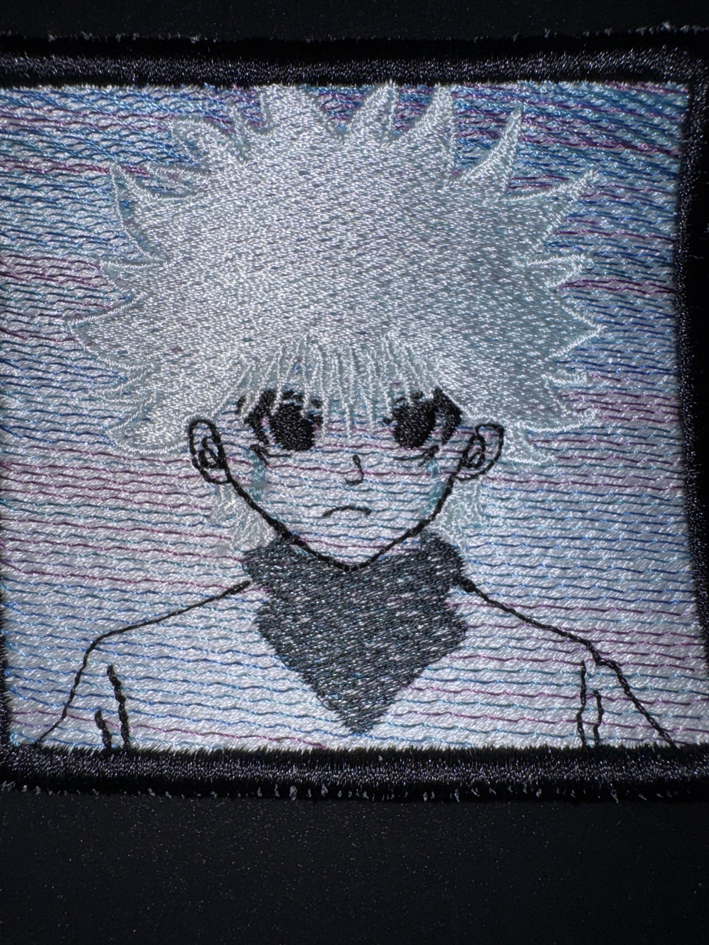 manga panel iron-on patches - medium size