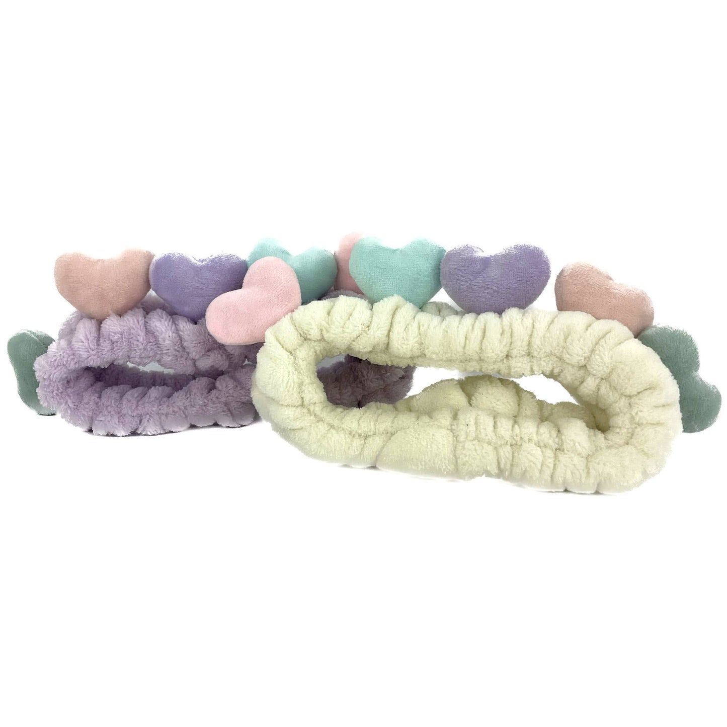 Tiny heart bath & spa head wrap