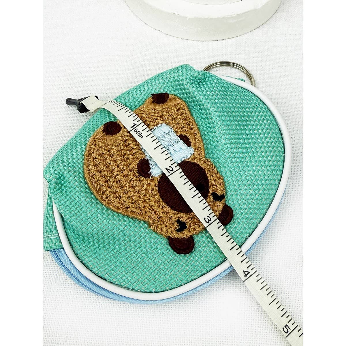 Capybara Coin Pouch with Zipper