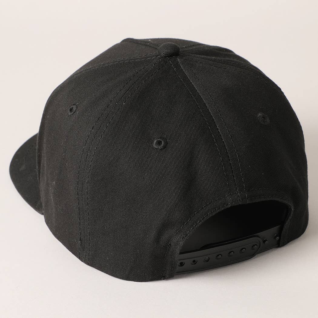 Drunk Soju Moogie embroidered snapback hat