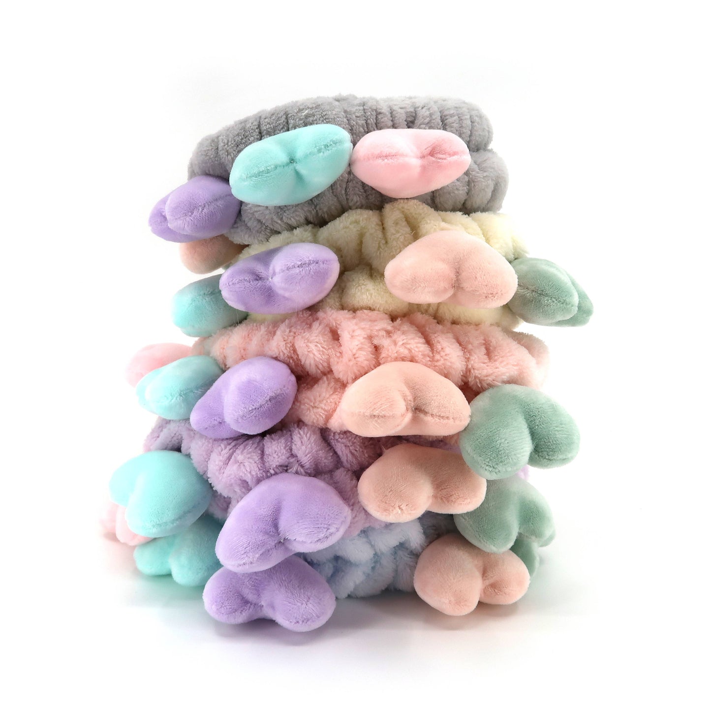 Tiny heart bath & spa head wrap