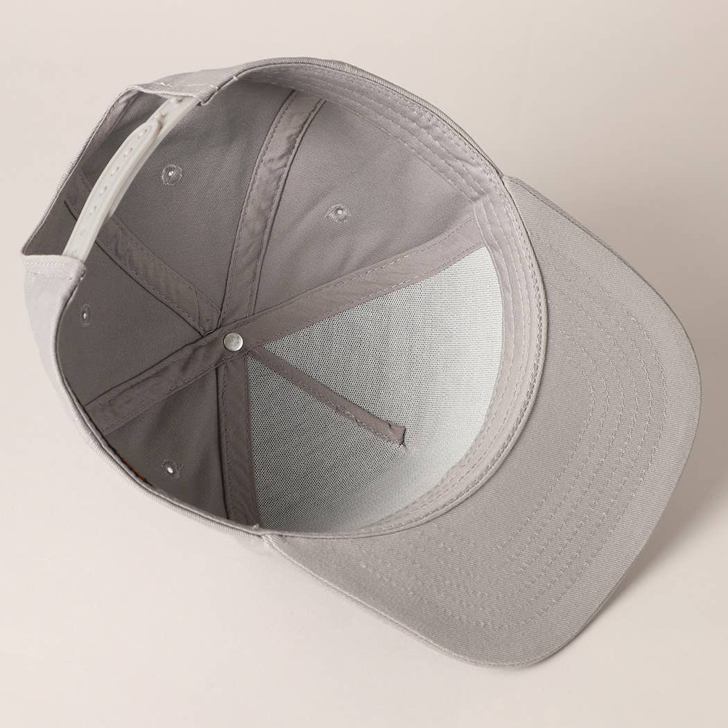 Drunk Soju Moogie embroidered snapback hat
