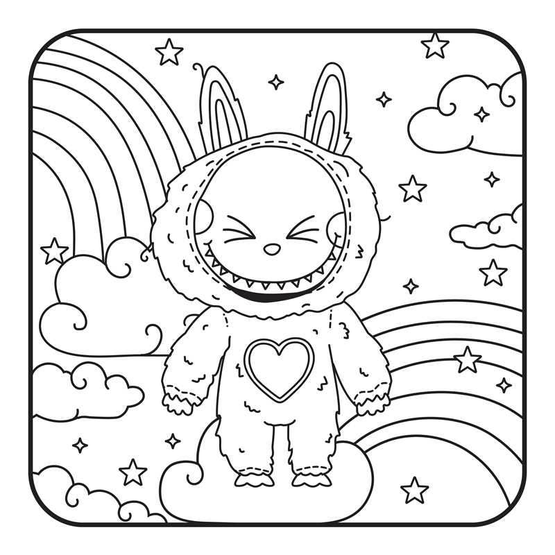 Lafufu Coloring Book: Expanded Edition by Adams Media: Paperback; 112 pages / English