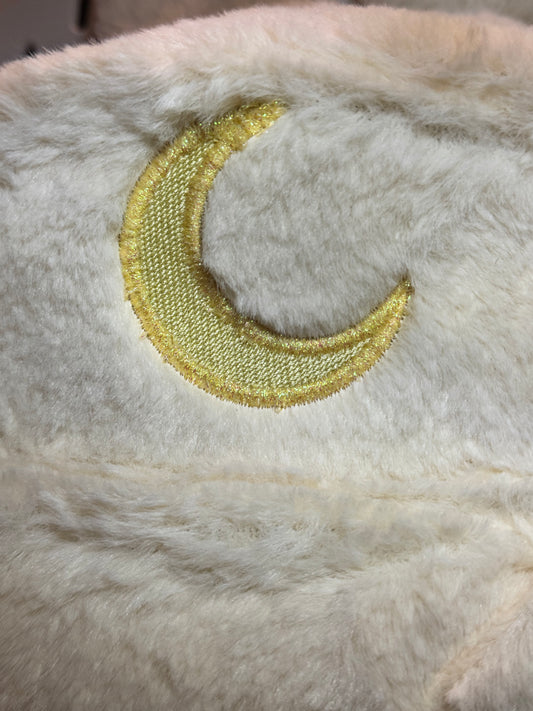 Crescent Fluffy Bunny mini backpack purse (Limited Edition)