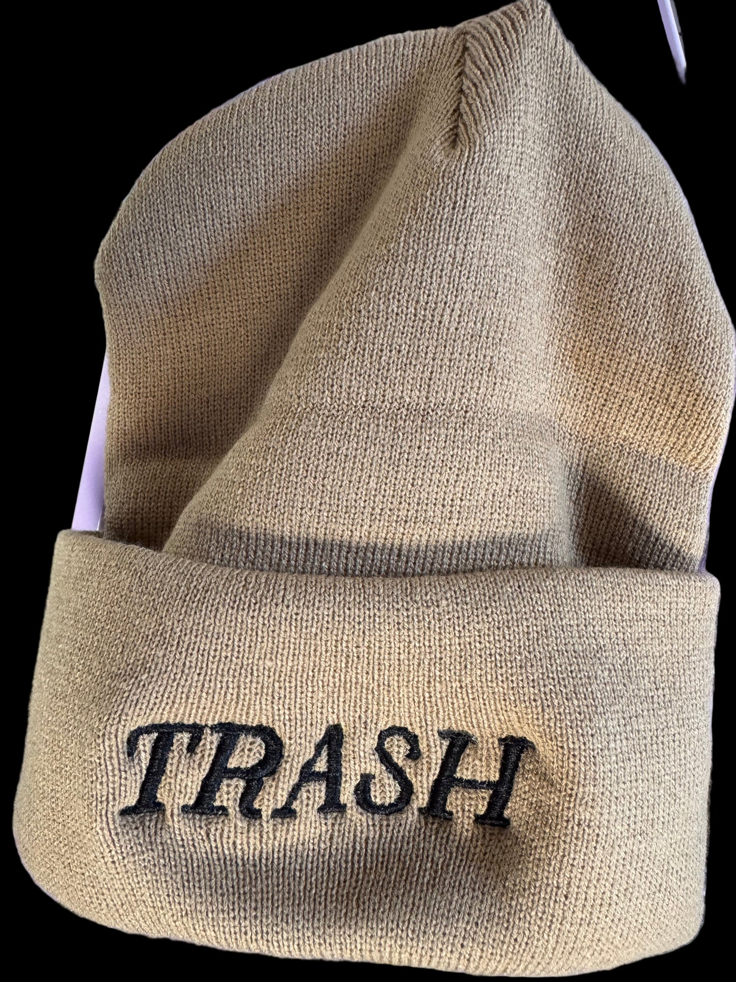 Trash Cuff Knit Beanie