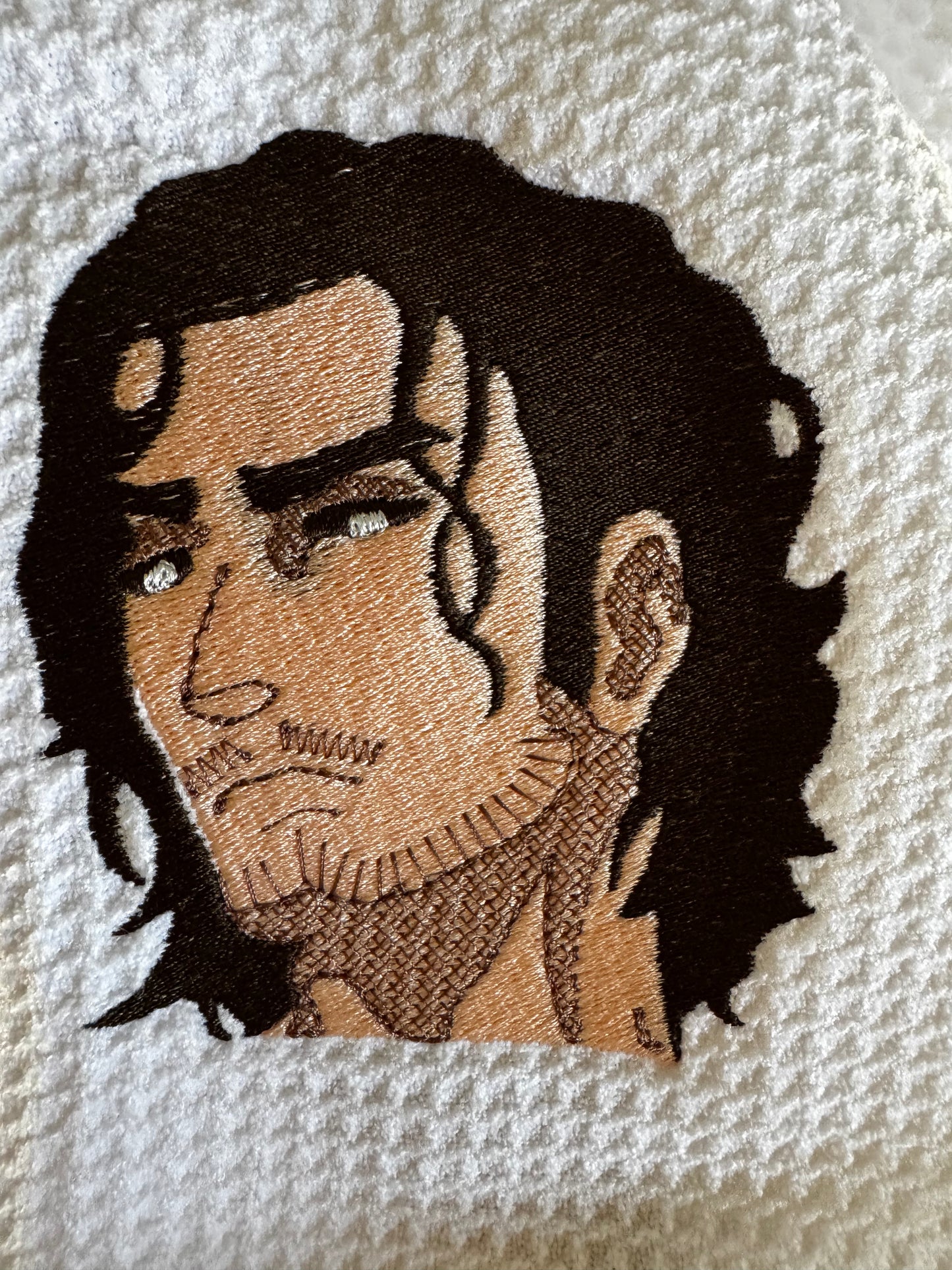 Waffle Microfiber Hand Towel Vin Snake