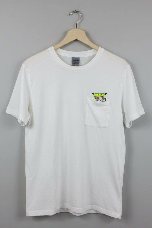 Pika Onesie Bongo Kitty Cat Short Sleeve Pocket T-Shirt