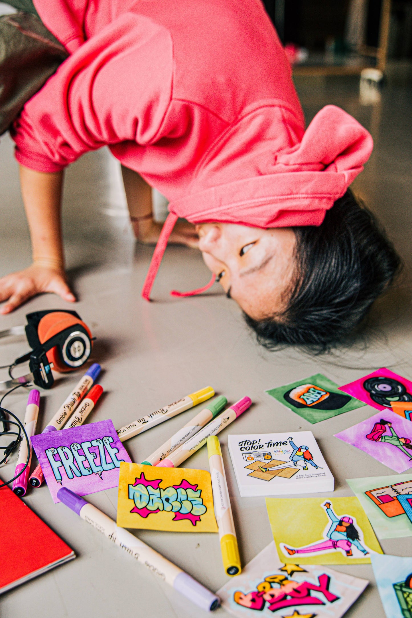 Stop! Color Time Mini Coloring Book