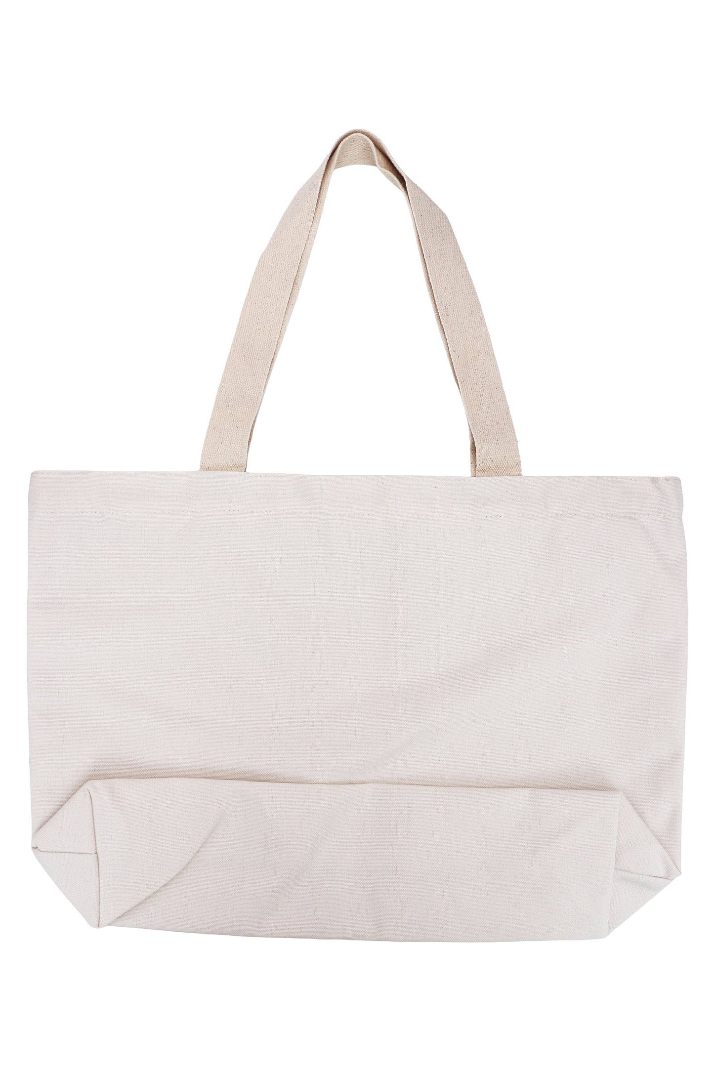 Wide tote Bag with zipper Embroidered Steins Christina