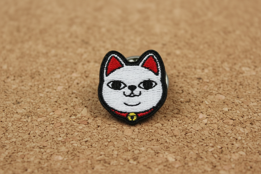 Turbo Granny Embroidered Pin