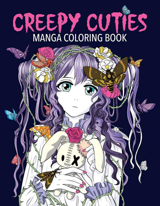 Creepy Cuties Manga Coloring Book by
