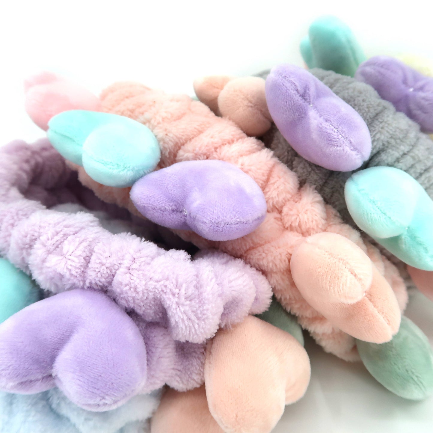 Tiny heart bath & spa head wrap