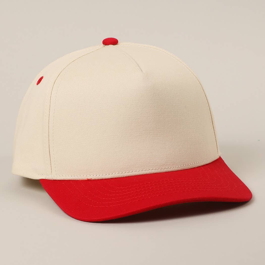 Two-Tone snapback Cap