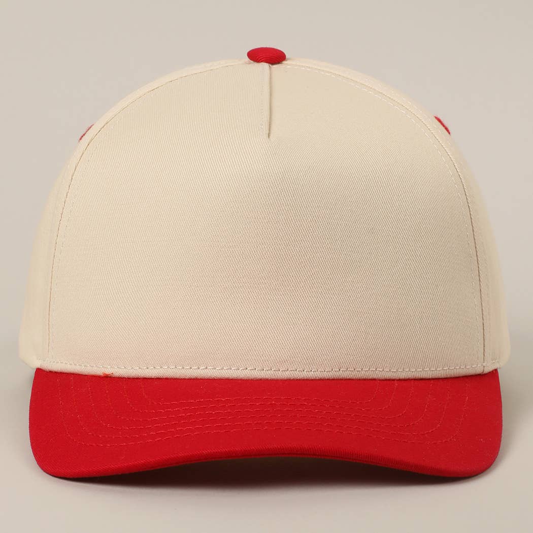 Two-Tone snapback Cap