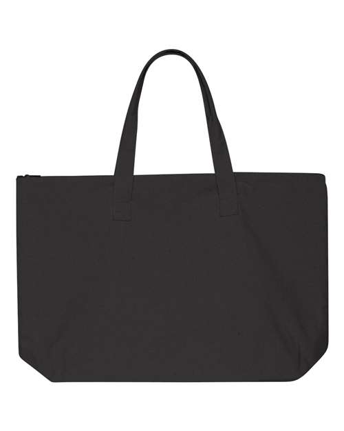 Premium wide tote Bag Embroidered 90s PC LA